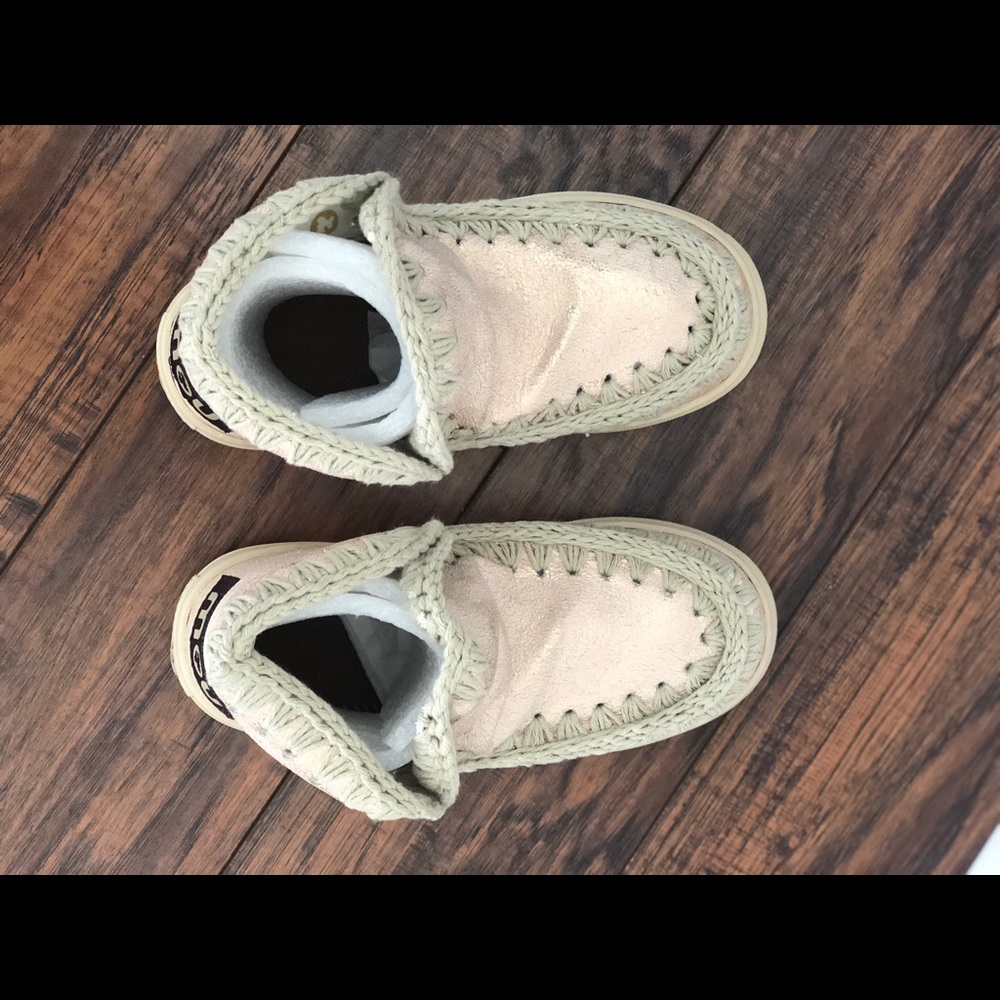 NEW Mou SUMMER SYNTHETIC LEATHER SNEAKER